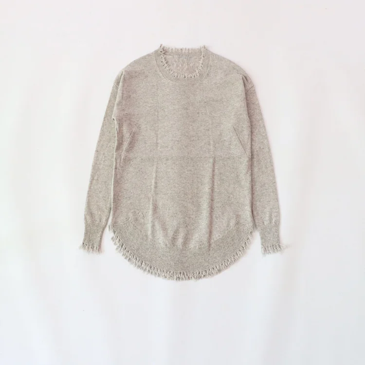 

Autumn and Winter 2021 New Women's Pure Cashmere Loose Street Superman European and American Knitting