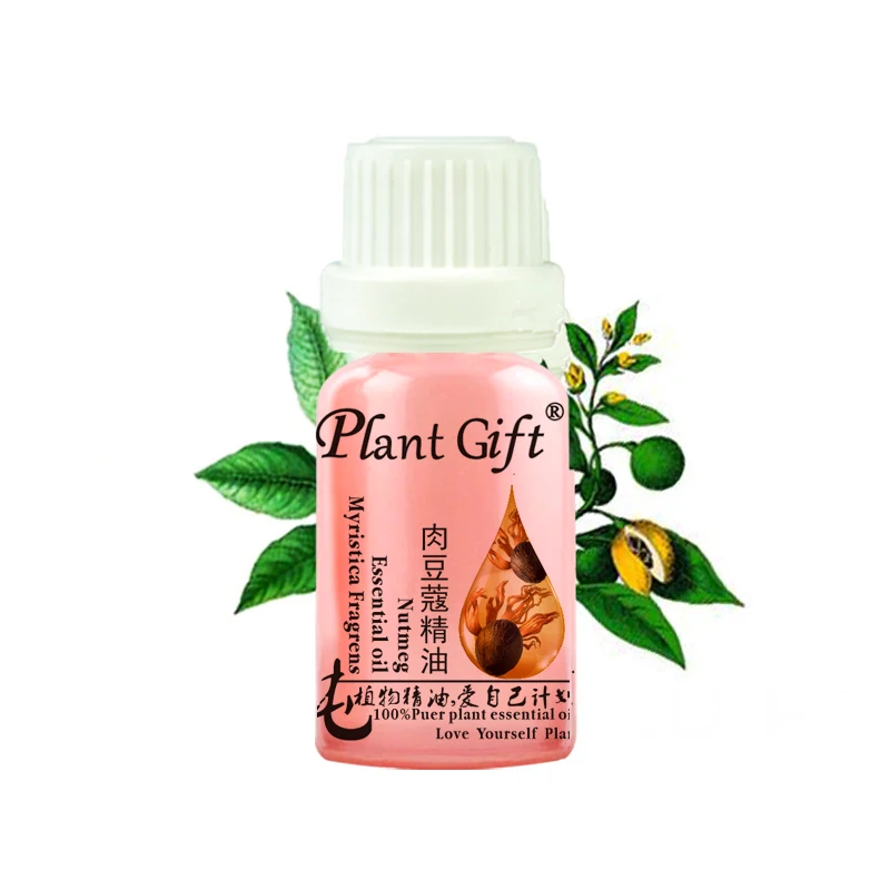 

Free Shopping 100% Pure Plant Nutmeg Essential Oil 10ml Improve Dermatitis, Eczema, Scars, Allergies, Calm, Convergence,