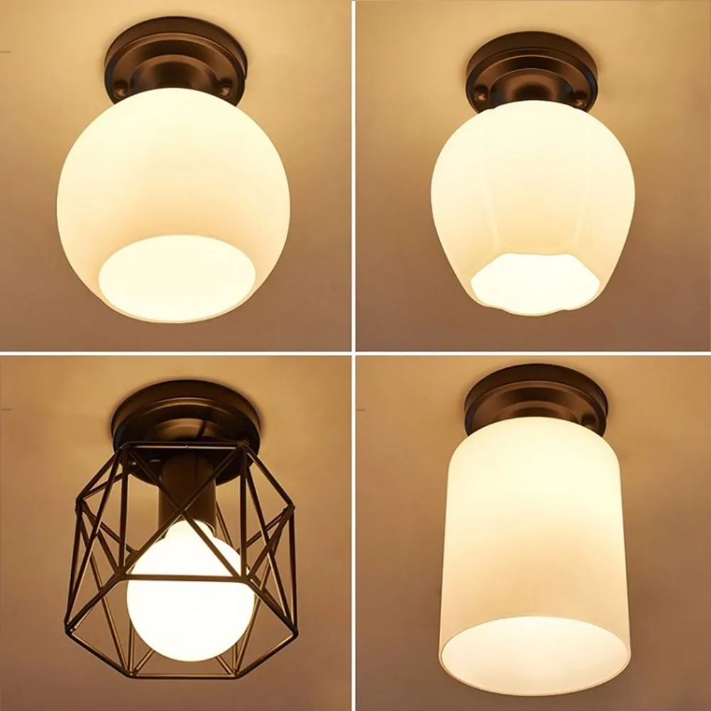 Поверхностное крепление современный светодиодный потолочный светильник с 1 E27 9W