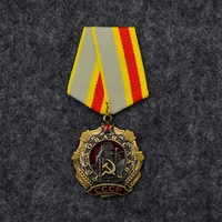 cccp medal soviet bravery medal badge russian badge lapel pins vintage antique classics retr souvenir collection hero medal