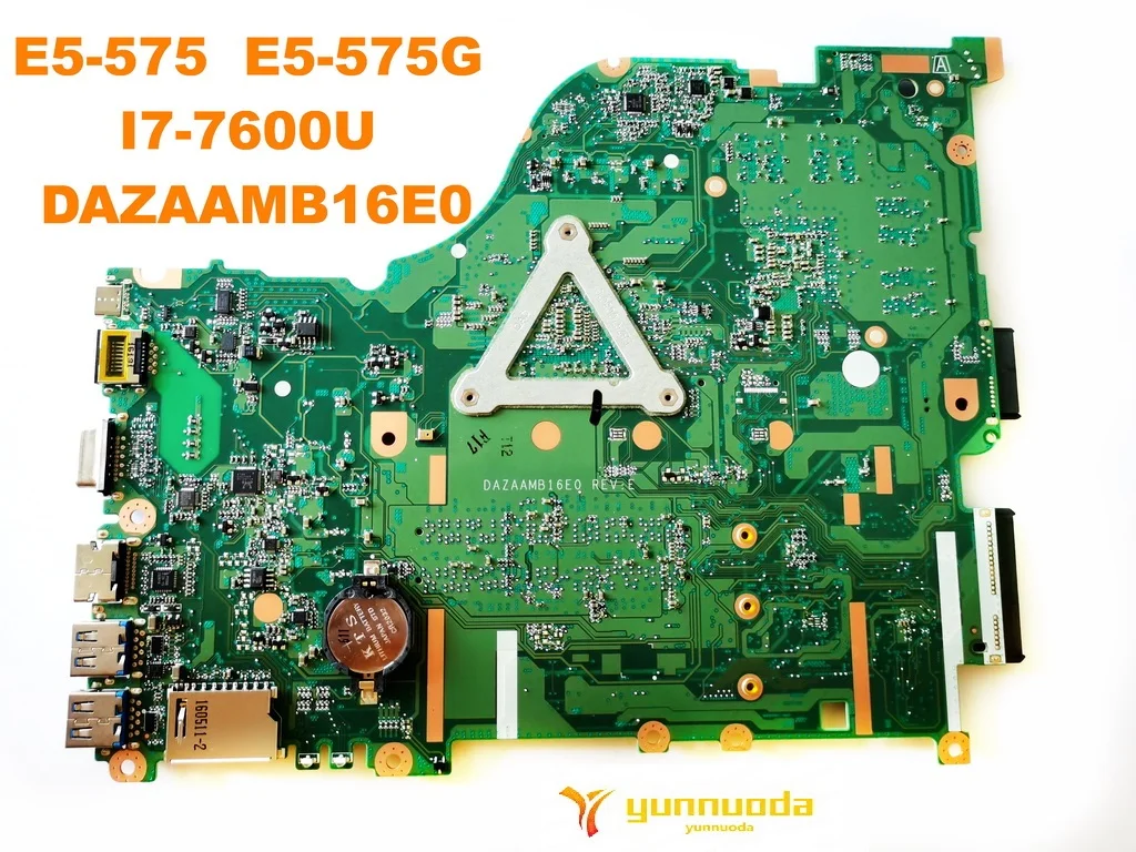 Оригинальная материнская плата для ноутбука ACER E5-575 E5-575G DAZAAMB16E0 протестирована |