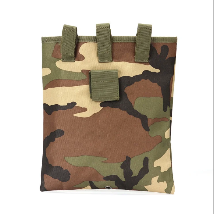 

Tactical Molle Dump Magazine Pouch Hunting AR15 M4 CQC Paintball Recovery Bag Drop Pouch