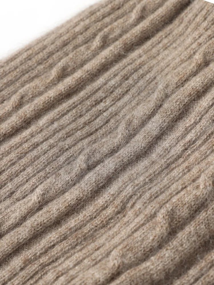 Кашемировые шапки новинка модная двухслойная вязаная Двусторонняя женская