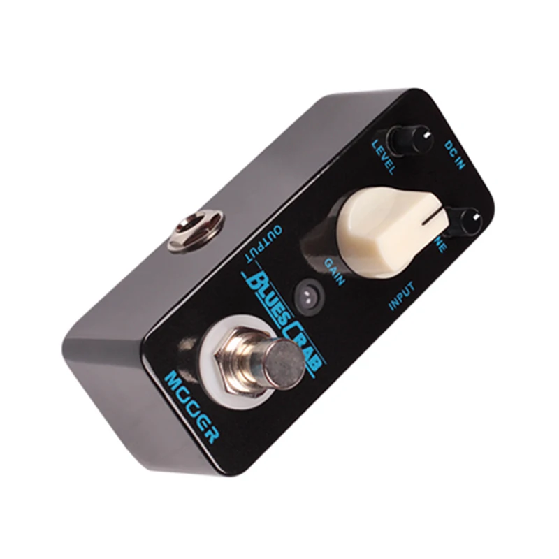 MOOER Блюз Краб гитарная педаль классический Overdrive True Bypass металлический корпус для