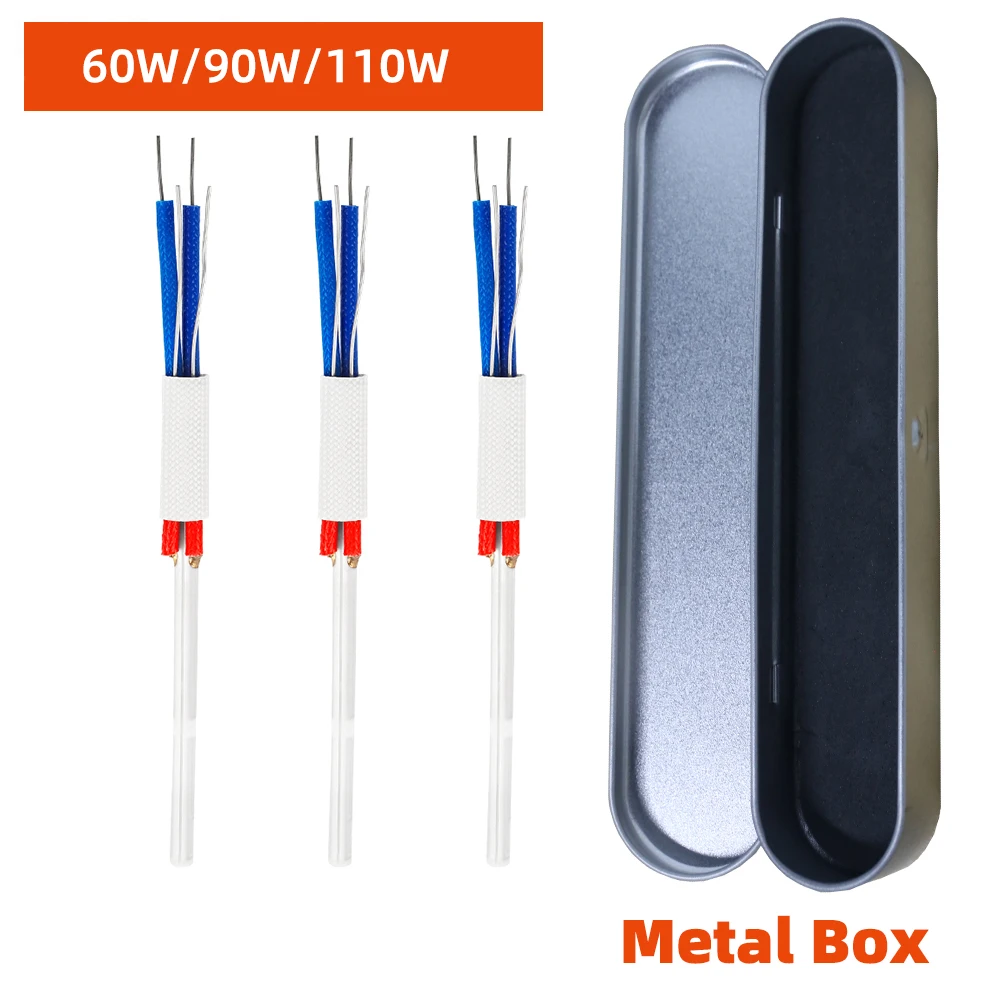 

220V Soldering Iron Core 60W 90W 110W CXG Heating Element Replacement Spare Part Welding Tool With Metal Storage Box Wholesale
