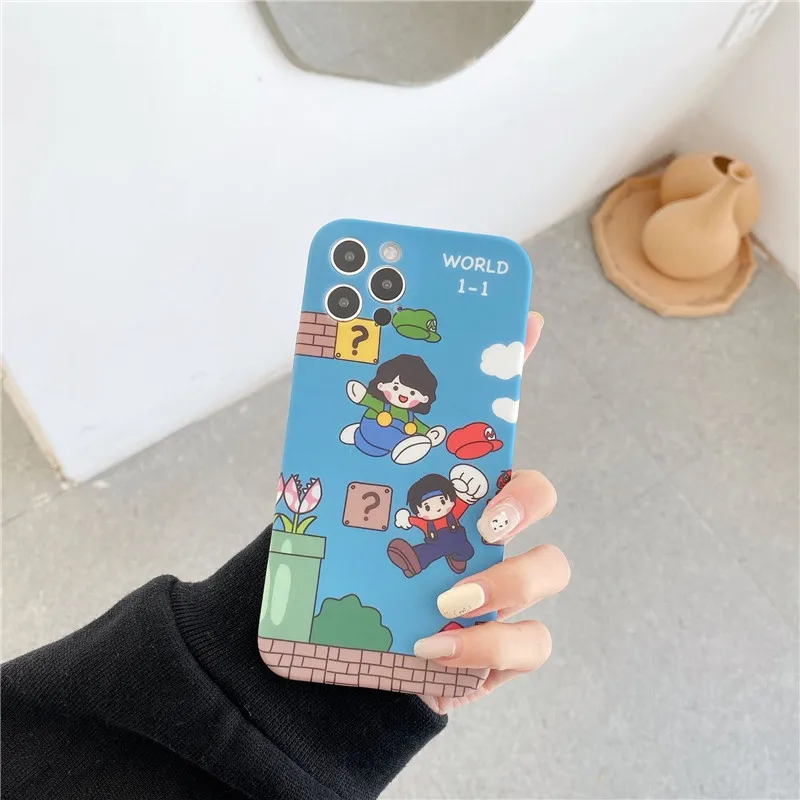 

Game Luxury Silicone Soft Phone Case For iPhone 7 8 Plus 2020 SE 7Plus 8Plus X XR XS Max 11 11Pro Max 12 12Pro Max Pro Mini Case