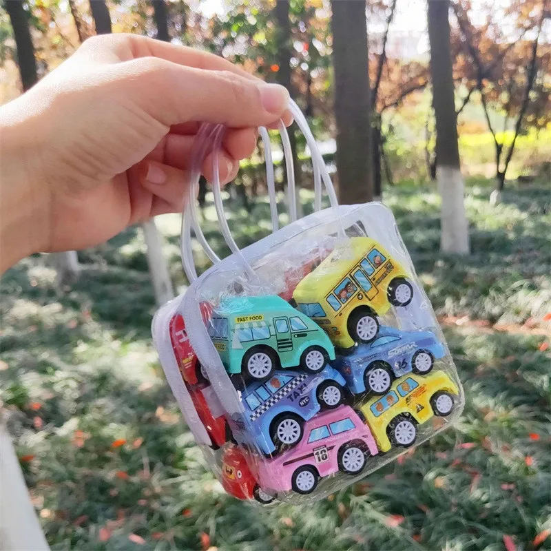 6 шт. игрушечный автомобиль мобильная техника мастерская строительная машина