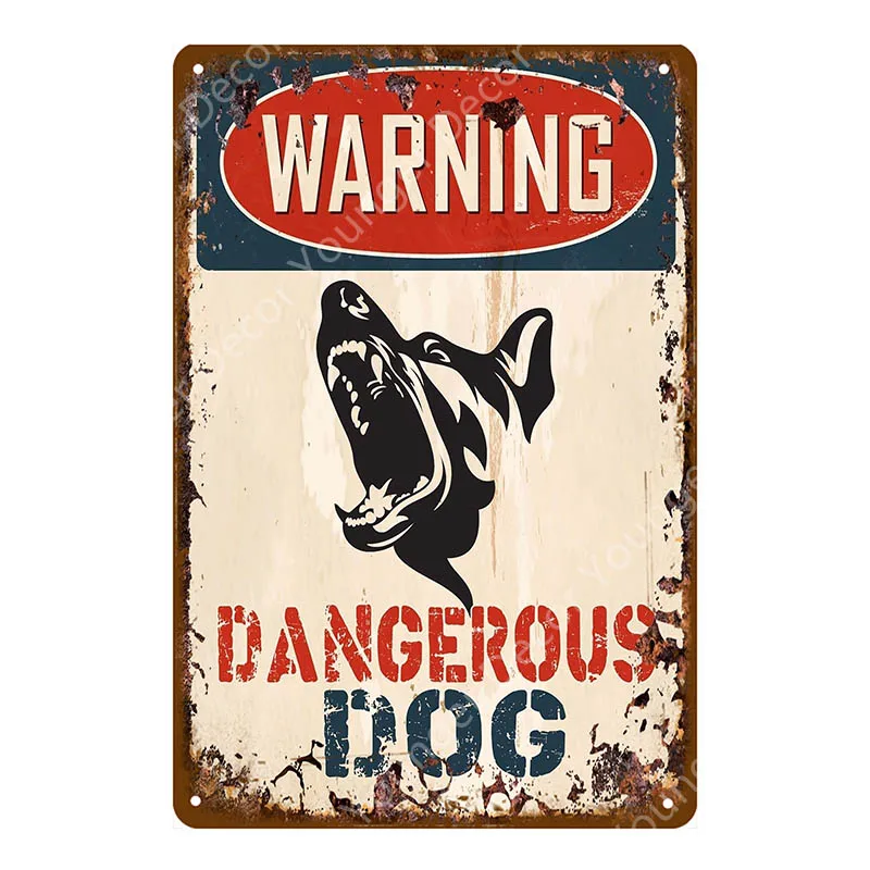 YD3926AI Man Cave Warning Hunting Tin Sign Vintage Wall Decor For Farm House Gun Shop Decorative Plate Hunter Gift Deer Poster YI-143 - Цвет: YD3926AI