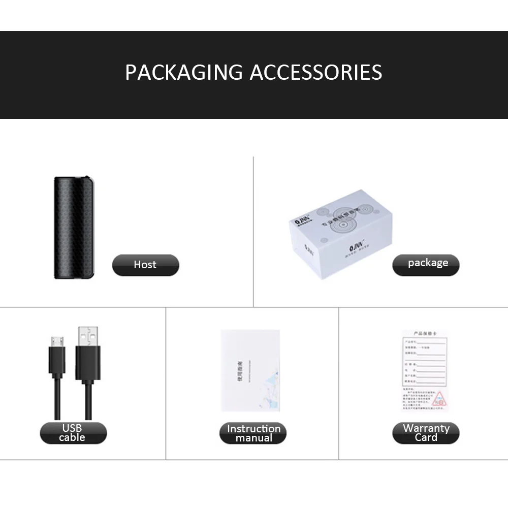 Mini Audio Recorder 600 Hours Recording 8GB 16GB 32GB Magnetic Professional Digital HD Phone Noise Reduction Remote | Электроника