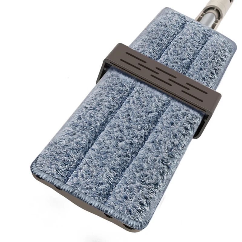 Free Hand Wash Microfiber Mop Refill Reusable Magic Flat Mops Aluminum Handle Floor Cleaning tool Household Tile Broom Cleaner | Дом и сад
