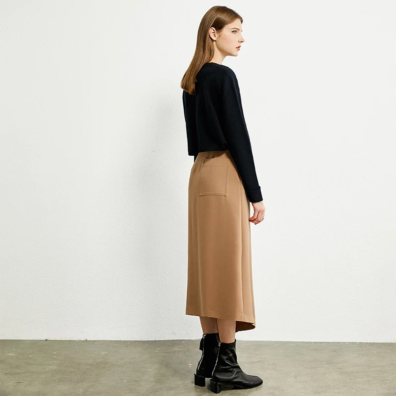 AMII Minimalism Autumn Winter Sweaters For Women Fashion Oneck Letter Loose Oversized Sweater Women's 12070390 | Женская одежда