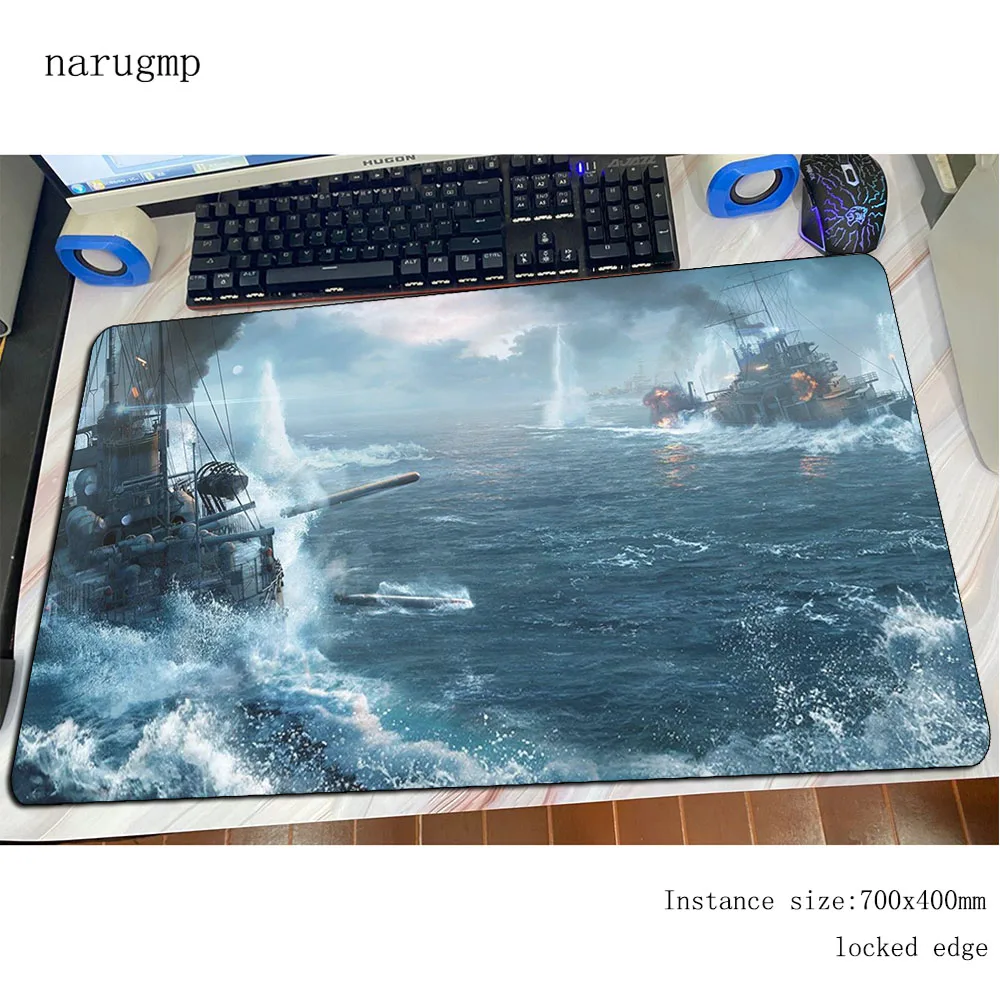 Коврик для мыши world of warships популярный игровой коврик аниме 800x400x4 мм офисный