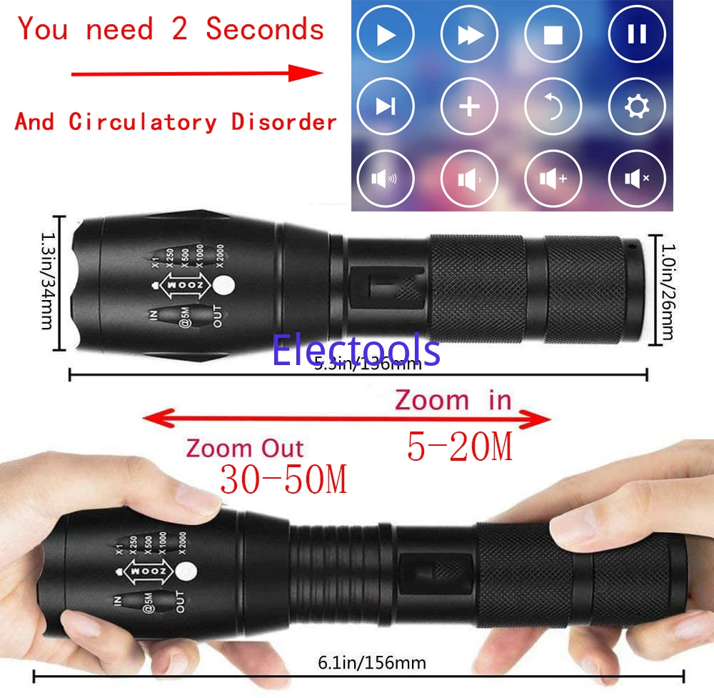 Глушитель беспроводной музыкальный 50 метров для улицы | Инструменты