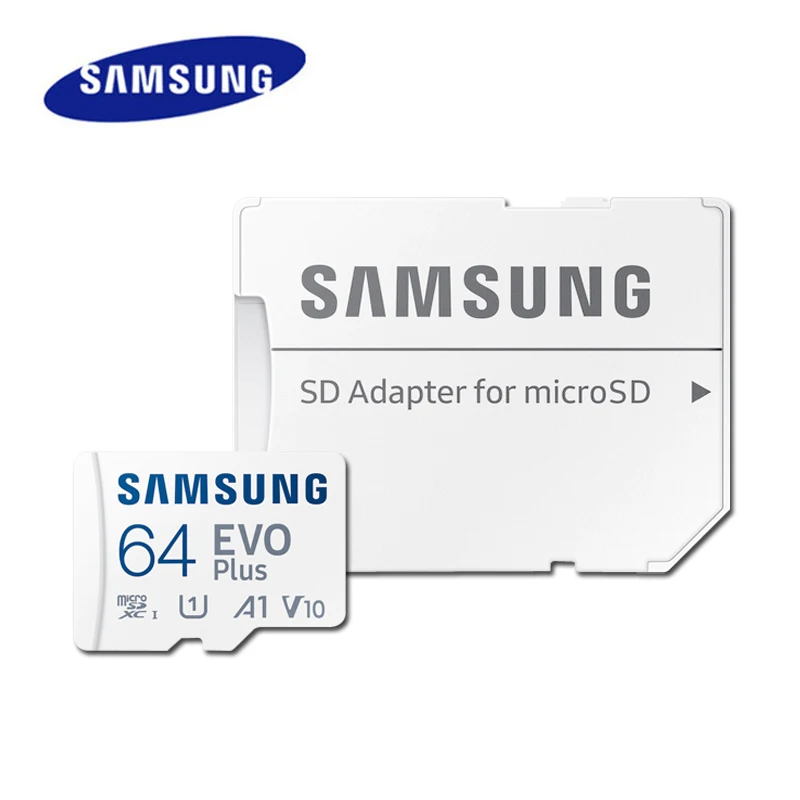 Карта памяти Microsd SAMSUNG SDXC U1 U3 карта 64 ГБ 100% 128 256 C10 UHS TF флеш-накопитель с адаптером |