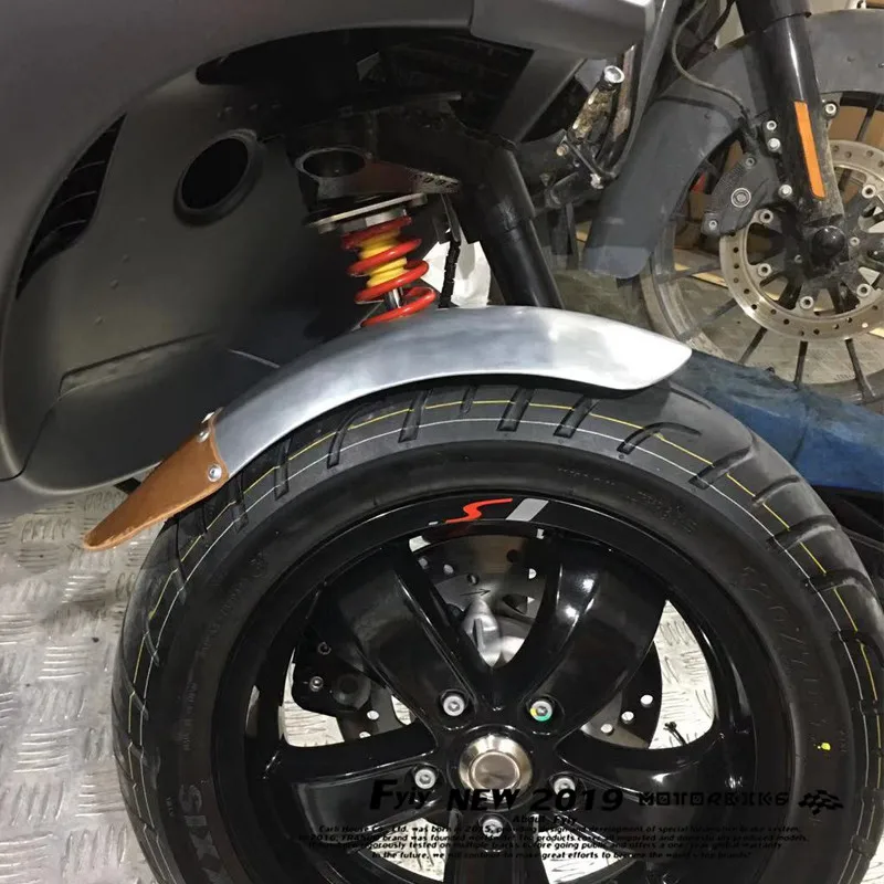 Мотоциклетное крыло алюминиевый ручной работы alliy переднее колесо расширение