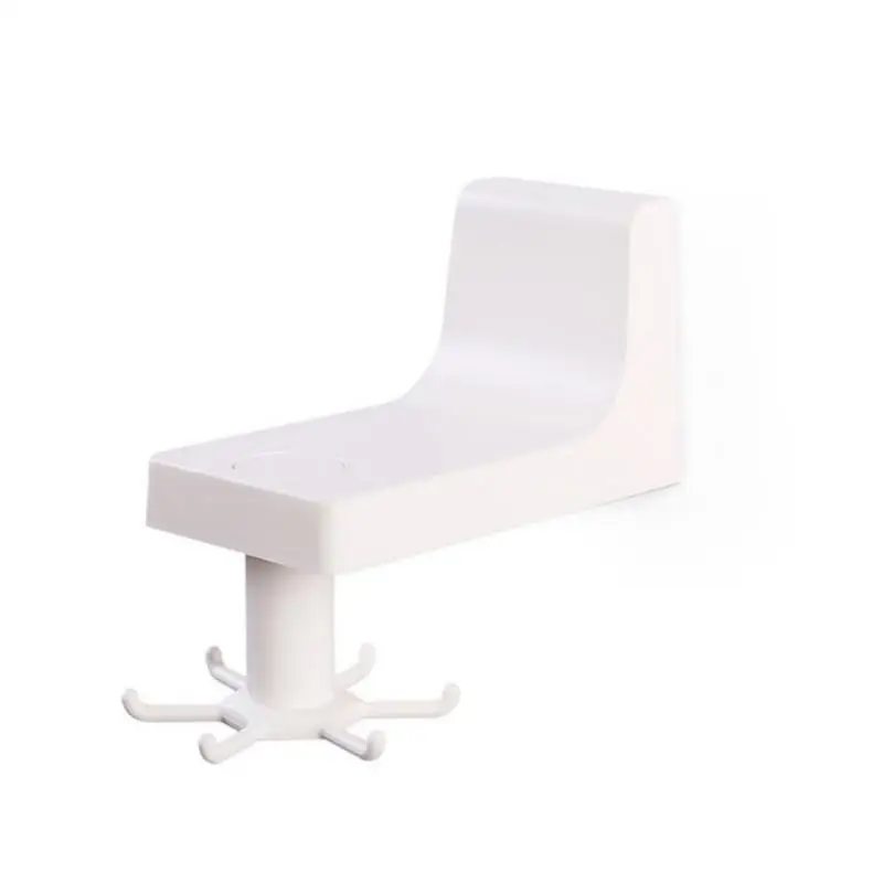 

Punch-free Six-hook Kitchen Rotating Hook Wall-mounted Punch-free Spatula Spoon Spoon Shovel Rack Kitchen Supplies Storage Rack