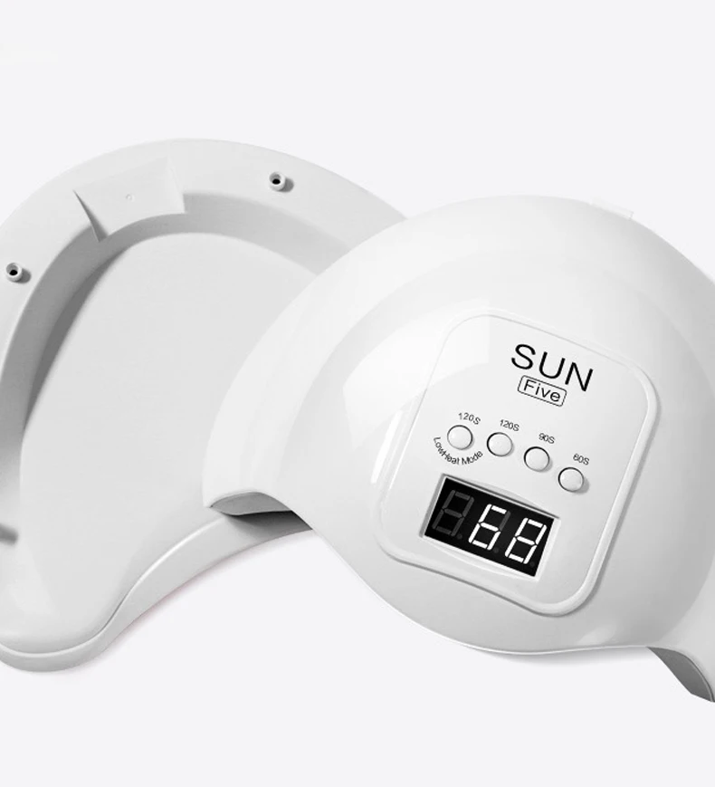 УФ-лампа для сушки гель-лака ногтей 48/36 Вт