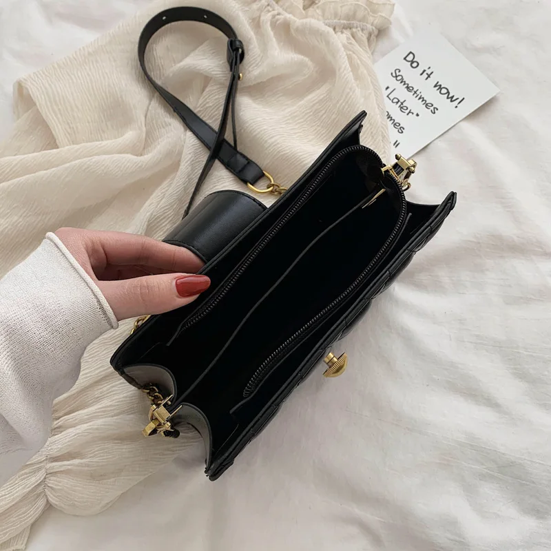 Женская сумка через плечо CASMOR с алмазной решеткой и цепочкой|Сумки ручками| |