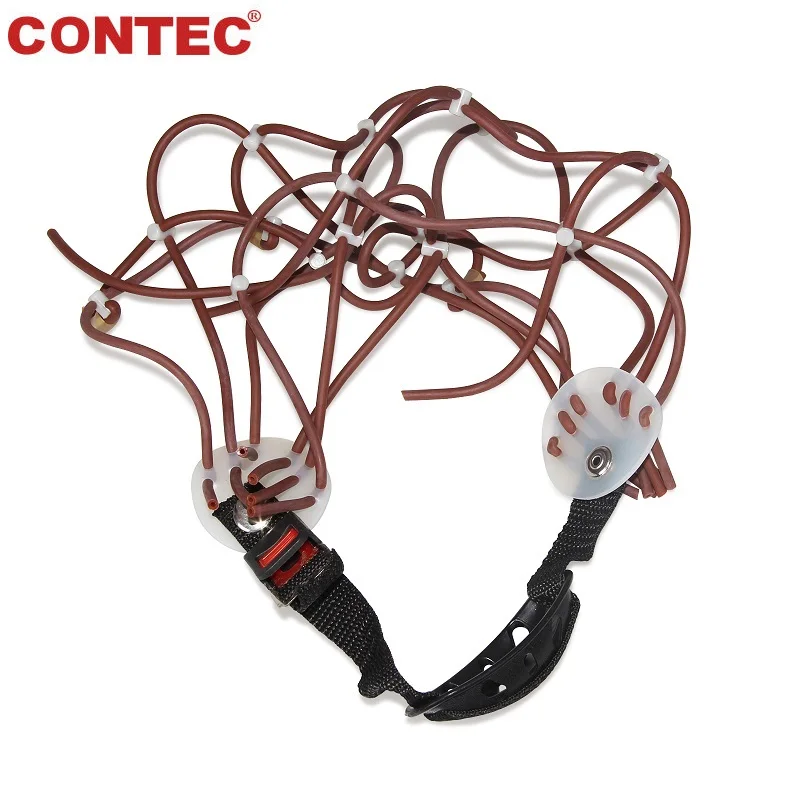 Accessories for CONTEC KT88 Series EEG Monitor Cap Ear Clip Electrodes Cable | Красота и здоровье