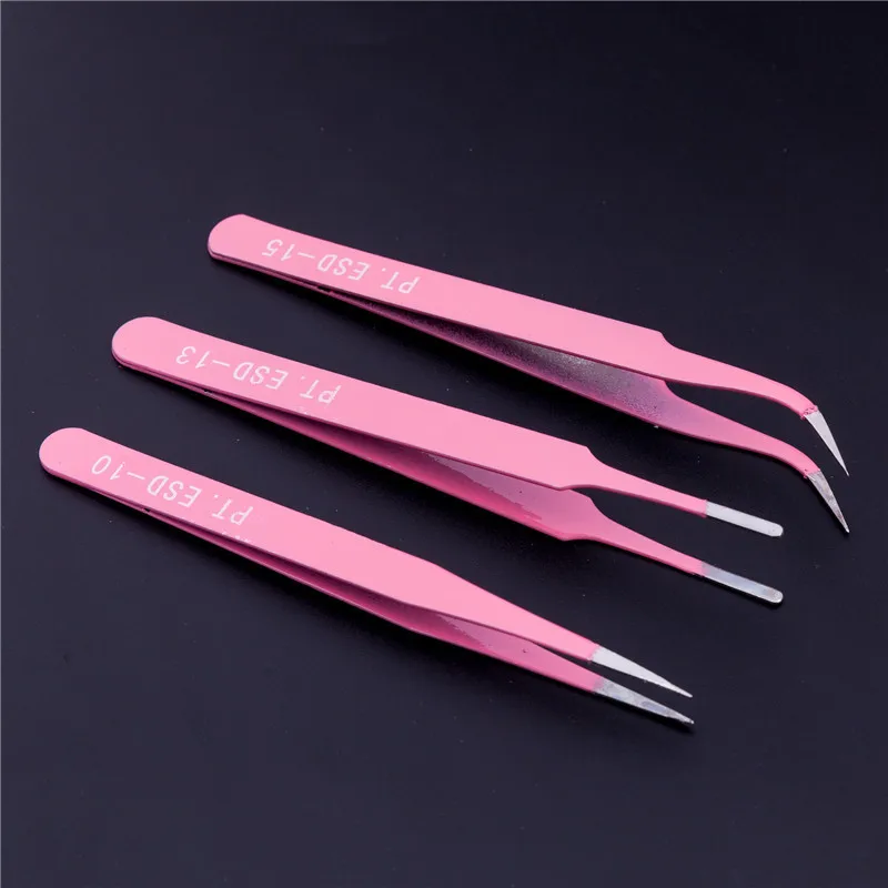 1 шт. пинцет для наращивания ресниц макияж Нержавеющая сталь накладные ресницы