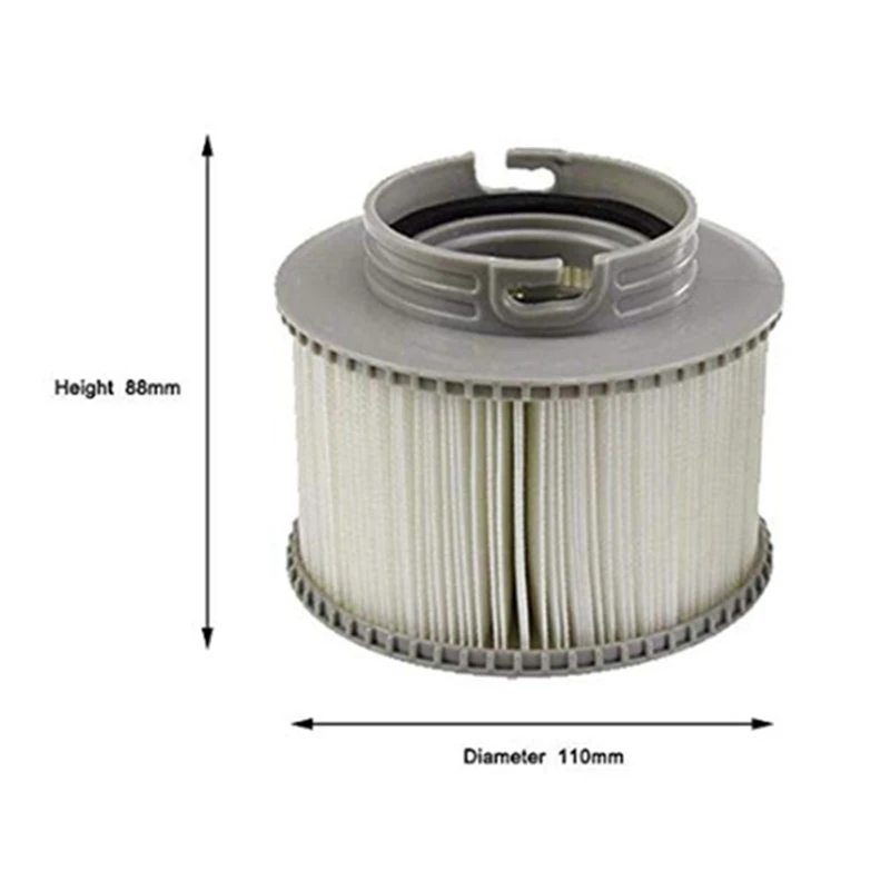 

10Pcs/Lot For Mspa Replacement Filter Inflatable Tub Keep Clean For Mspa Filter Water Filter Cartridge