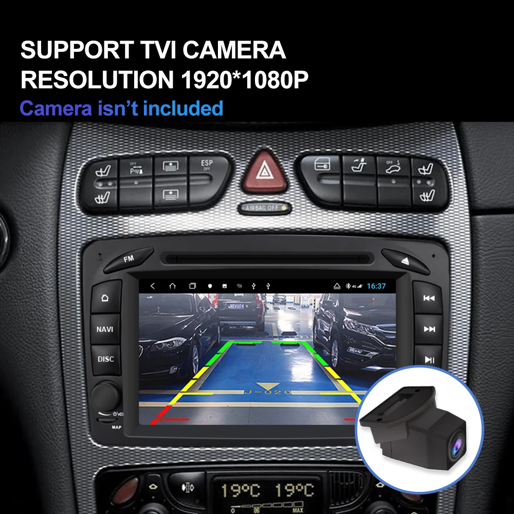 Isudar H53 4G Android 2 Din Авто радио для Mercedes/Benz/W209/W203/Viano/W639/Vito автомобильный