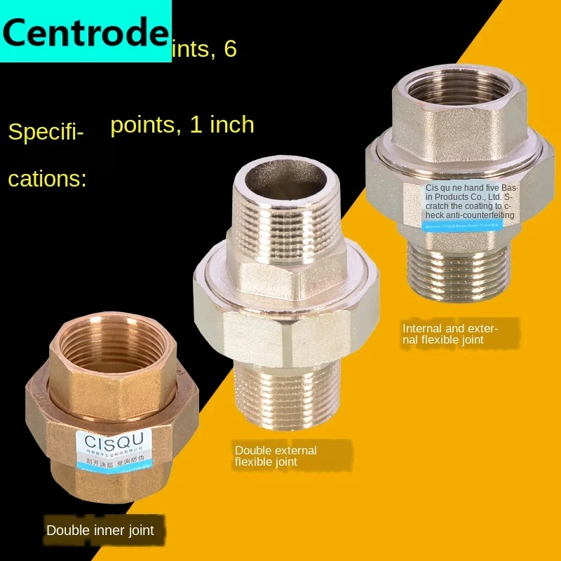 Медные фитинги для водонагревателя 1 дюйм 6/4 точек|Фитинги труб| |
