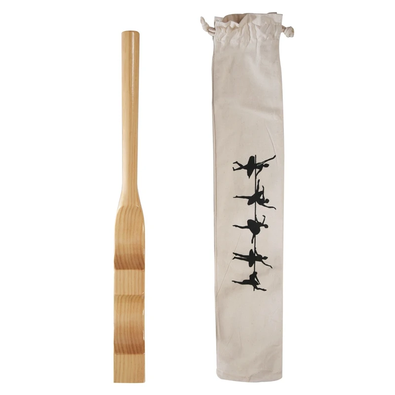 Деревянное приспособление для растяжки ног с тяговым ремнем танцовщиц