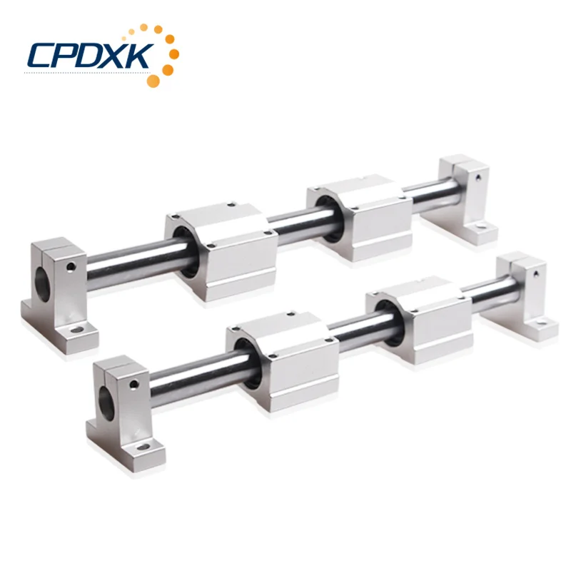Linear Rail 12mm Shaft + Bearing Housing SCS12UU Clamp SK12 for DIY CNC Routers Mills Lathes | Обустройство дома