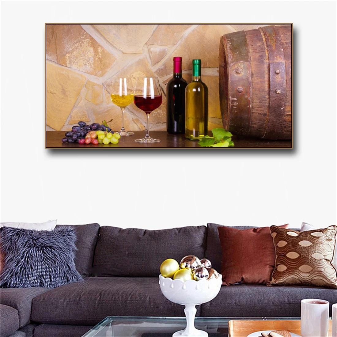 Laeacco картины на холсте с изображением бокала вина каллиграфический декор для