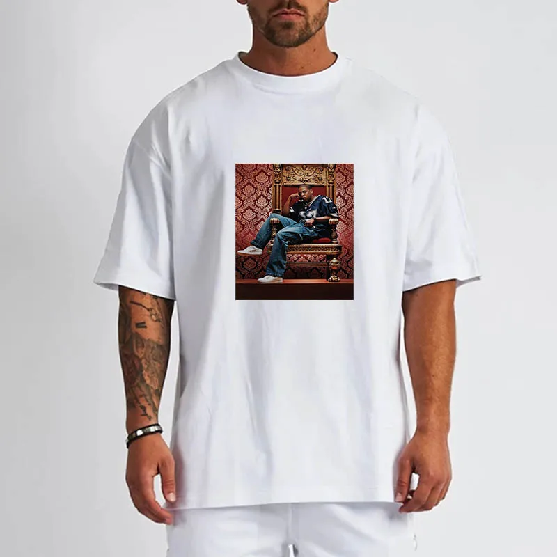 

JAY Z T-shirts Man Summer Clothing Short Sleeve Anime Shirt With Sleeves Tee Men Fashion Men's T-shirt Funny Tshirt Clothes Mens