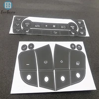 Customized Waterproof Switch Control Panel Overlay Sticker Car Dashboard Sticker Panel Sticker