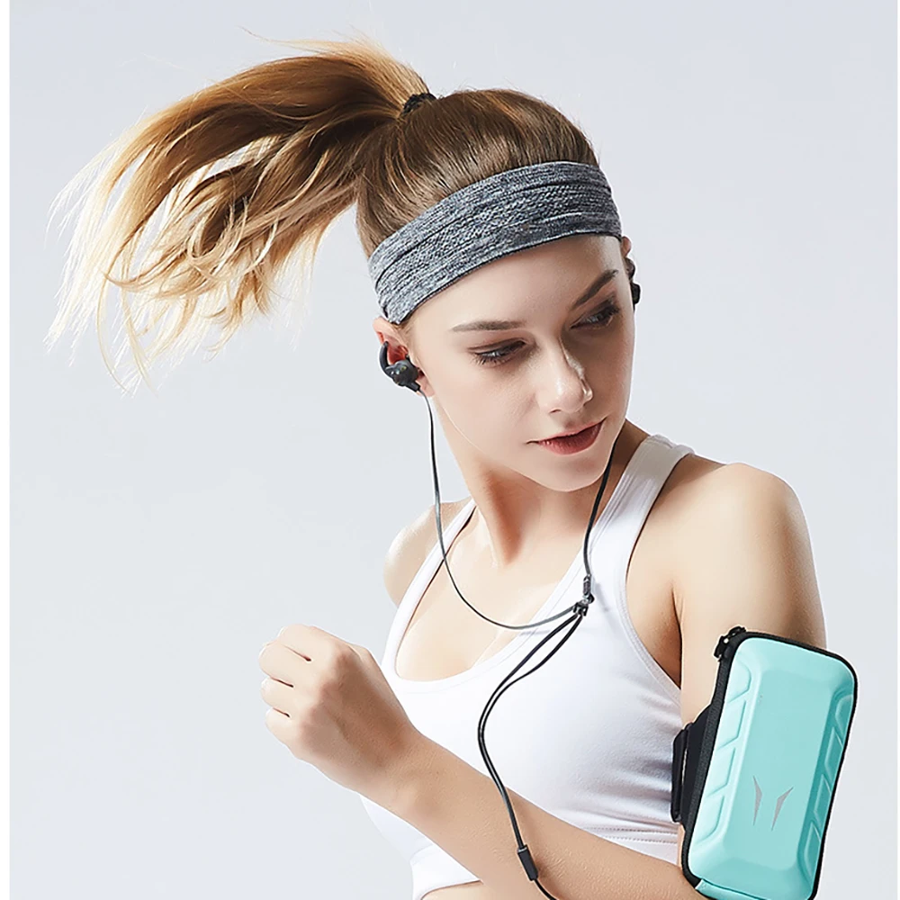 Женская/Мужская противоскользящая дышащая резинка для волос баскетбола фитнеса