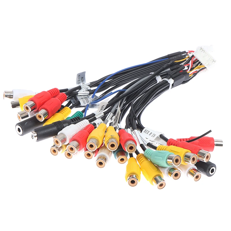 Android radio Car Accessories RCA Output Wire Aux-in microphone Adapter Audio Cable Microphone | Обустройство дома
