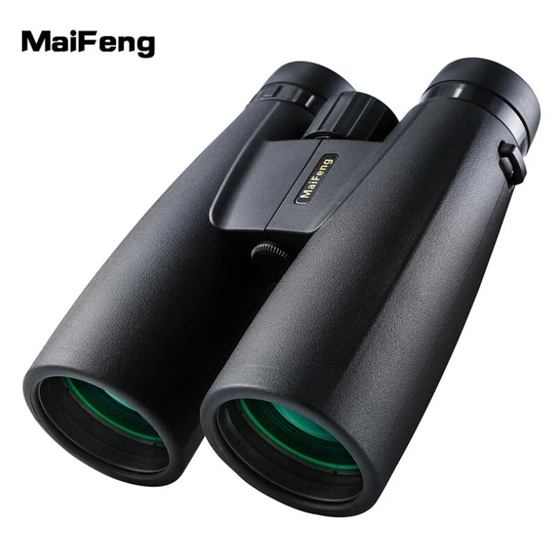 Maifeng 12x50 HD Binoculars Powerful Waterproof Optical Telescope LLL Night Vision Scope Caza For Bird Watching Hunting Hiking