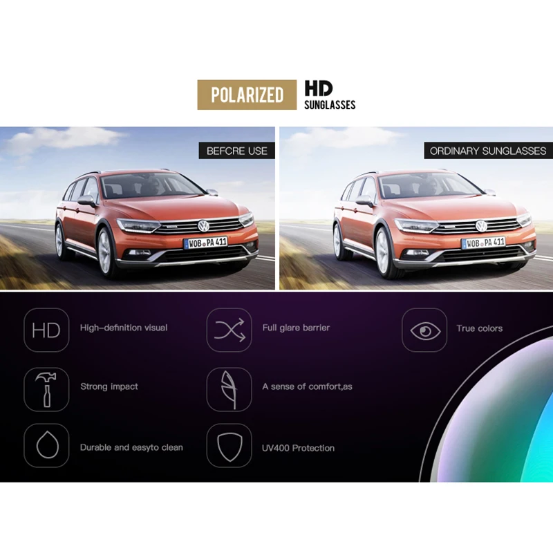 DUBERY Винтажные очки для солнца UV400 мужские солнечные очки для вождения черные очки Окулос мужские 8 цветов модель 8512.