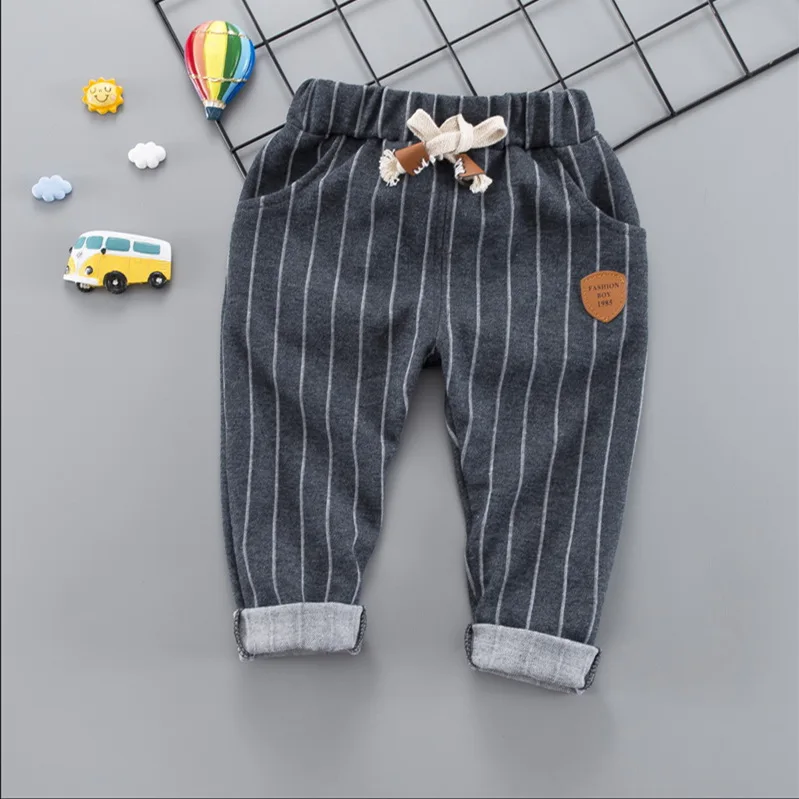 Новые детские брюки до щиколотки для маленьких мальчиков брюки-шаровары детей