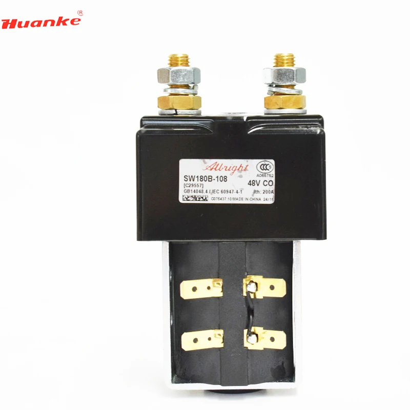 Оптовая продажа оригинальный контактор постоянного тока Albright SW180 48 В 200 А |