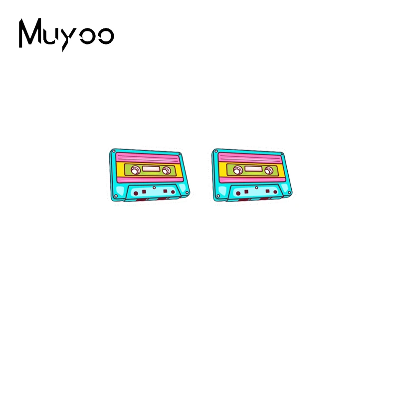 Серьги-гвоздики из эпоксидной смолы и акрила 2021 | Украшения аксессуары