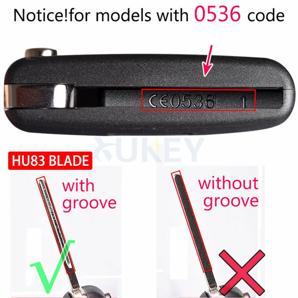 Чехол для ключей CE0536 HU83 BLADE Remote KeyShell Fob Peugeot 308 207 307 3008 807 Expert Partner Citroen C2 C3 C4