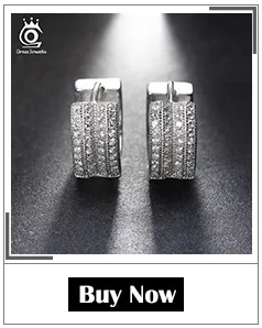 ORSA JEWELS, серьги-гвоздики для женщин, 925 пробы, серебряные, круглые, полые, форма, серьги, AAA CZ, женские, Клубные, вечерние, ювелирное изделие, подарок, SE108