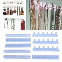 hanging jewelry hooks display organizer viscose jewelry hook jewelry storage hook earring necklace 9 piece