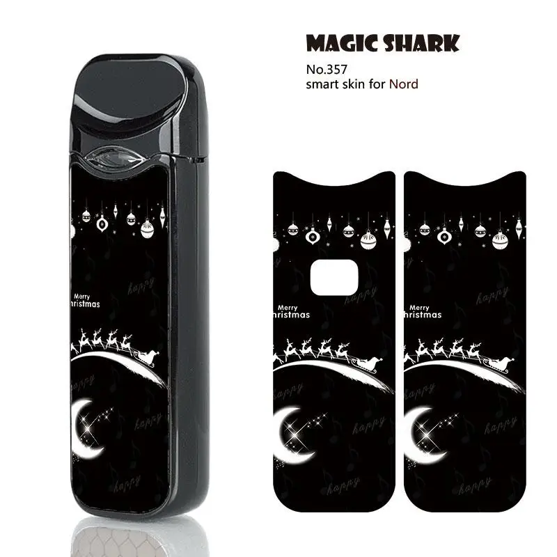 Чехол Magic Shark с высоким качеством ПВХ 2.5D стерео рождеством панк черепом наклейка