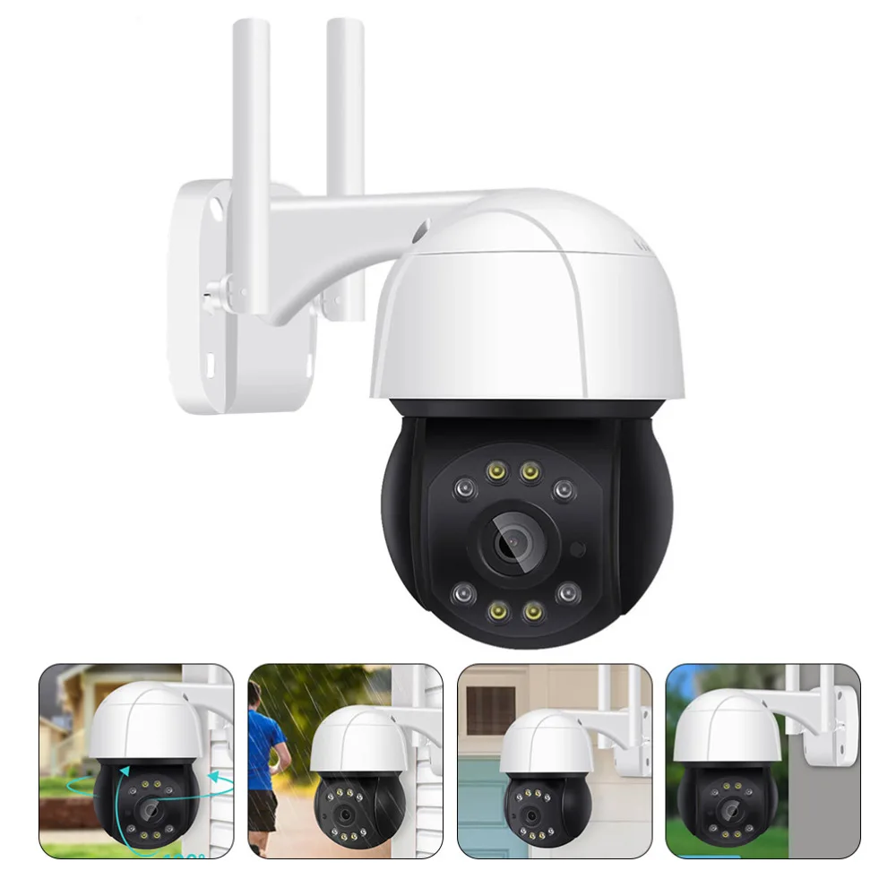 

Camera 2MP Wifi Monitoring Camera IR Night Vision PTZ IP Camera US Plug