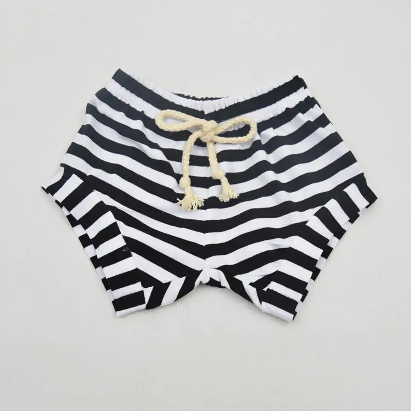 

Baby Summer Shorts Cute Infant Baby Boys Girls Baggy Shorts Bottoms Stripes Toddler Summer Bloomers