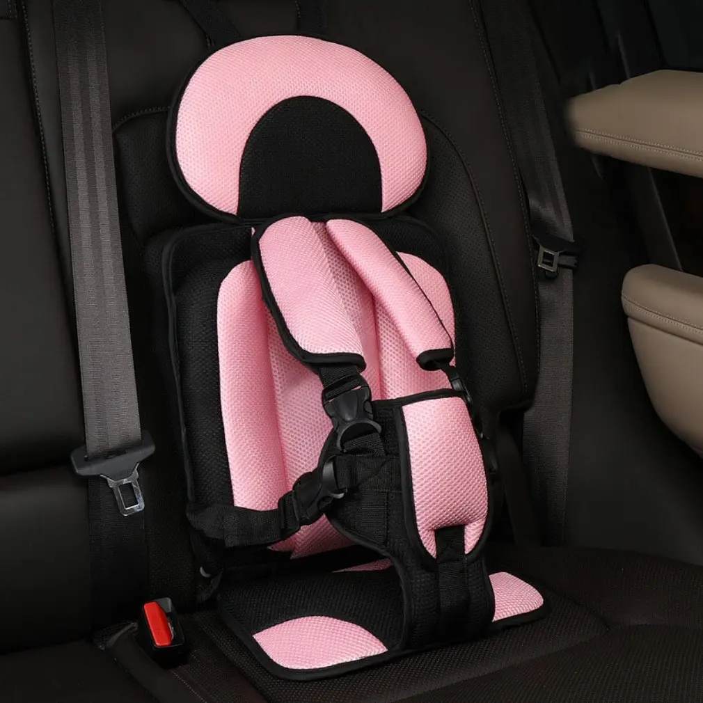 

Portable Children Car Safety Seat Elastic Vehicle-use Child Safety Seats For Kids From 9 Months To 12 Years