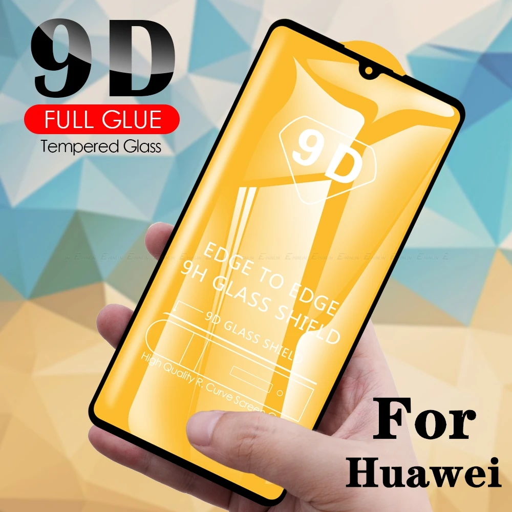 Закаленное стекло 9D Hypoin для Huawei Honor 30 20 10 Lite 8X 9X P Smart 2019 Защита экрана p20 P30 P40