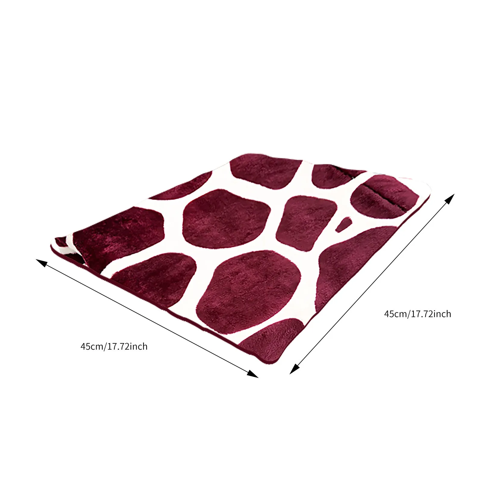 

220V electric blanket Cozy Soft Flannel Electric Heated Winter Bedspread Blanket Heated Light Carpets Soft cushion pad Mat #40