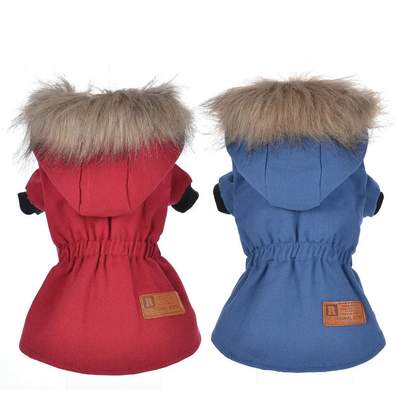 Зимние куртки для собак Одежда кошек чихуахуа йоркширов одежда йоркширского