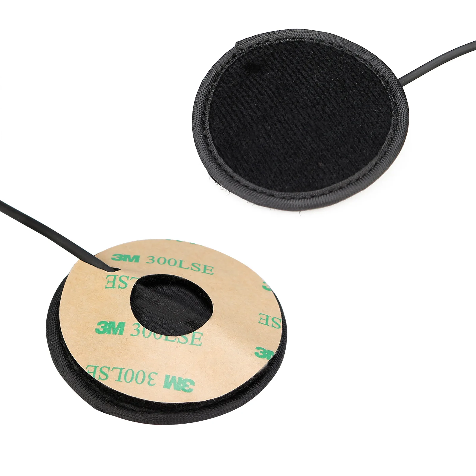 Retevis 2pcs EHK008 2Pin Cycling Helmet Headset Finger witn PTT Mic for Kenwood Retevis for TYT Baofeng UV5R 888S Two Way Radio